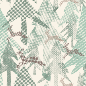Bild-Nr: 9012618 Gepunkteter Wald Erstellt von: patterndesigns-com
