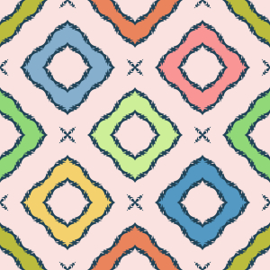 Bild-Nr: 9012963 Umrandete Rauten Erstellt von: patterndesigns-com