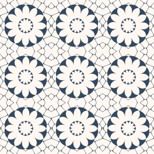 Bild-Nr: 9013093 Azulejo Blüten Erstellt von: patterndesigns-com