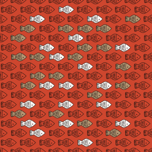 Bild-Nr: 9013117 Niedliche Fisch-Bande Erstellt von: patterndesigns-com