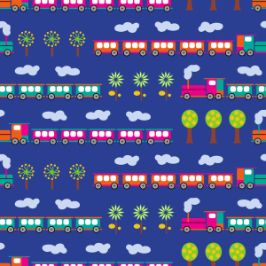 Bild-Nr: 9013145 Tschu Tschu Eisenbahn Erstellt von: patterndesigns-com