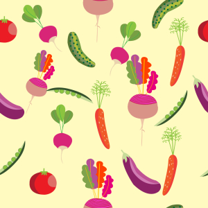 Bild-Nr: 9013178 Comic Gemüse Erstellt von: patterndesigns-com