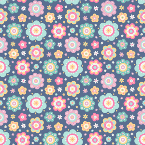 Bild-Nr: 9013205 Flache Blümchen Erstellt von: patterndesigns-com