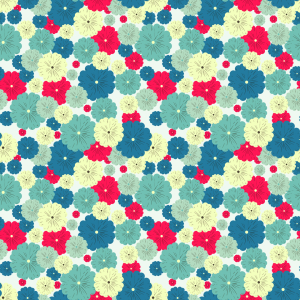 Bild-Nr: 9013212 Flache Blüten Erstellt von: patterndesigns-com
