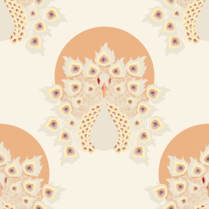 Bild-Nr: 9013214 Der Pfau Sieht Alles Erstellt von: patterndesigns-com