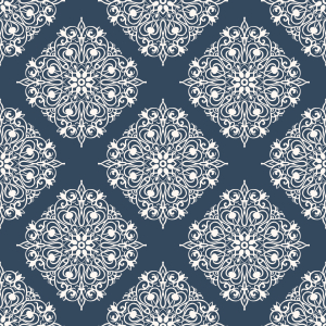 Bild-Nr: 9013215 Symmetrische Blumen Erstellt von: patterndesigns-com