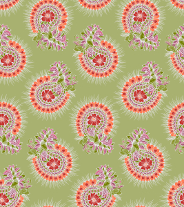 Bild-Nr: 9013297 Paisley-Fantasie-Blumen Erstellt von: patterndesigns-com