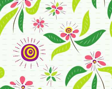 Bild-Nr: 9013377 Asiatische Blumen Erstellt von: patterndesigns-com