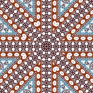 Bild-Nr: 9013471 Halbkreismosaik Erstellt von: patterndesigns-com