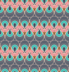Bild-Nr: 9013497 Gereihte Pfauenaugen Erstellt von: patterndesigns-com