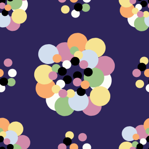 Bild-Nr: 9013549 Modernes Polka Dot Erstellt von: patterndesigns-com