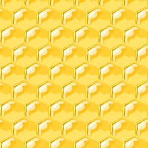 Bild-Nr: 9013567 Glänzende Honigwaben Erstellt von: patterndesigns-com