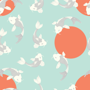 Bild-Nr: 9013691 Japanische Koi Erstellt von: patterndesigns-com