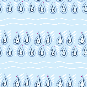 Bild-Nr: 9013815 Sommer-Regen Und Wellen Erstellt von: patterndesigns-com