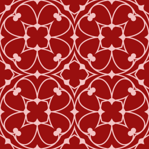 Bild-Nr: 9013832 Florale Gotik Erstellt von: patterndesigns-com