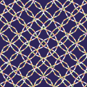 Bild-Nr: 9013891 Tanzende Polka Dots Erstellt von: patterndesigns-com