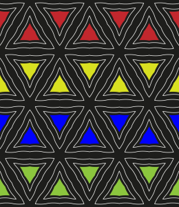 Bild-Nr: 9013975 Drei Farben Erstellt von: patterndesigns-com