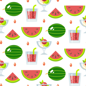 Bild-Nr: 9014029 Eis Und Melonen Erstellt von: patterndesigns-com