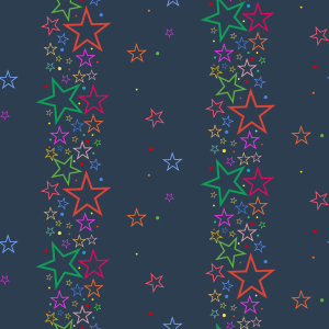 Bild-Nr: 9014075 Bordüre Sterne Erstellt von: patterndesigns-com
