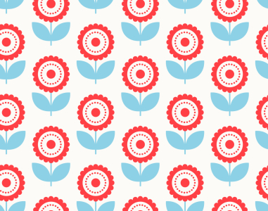 Bild-Nr: 9014193 Zarte Rundblüten Erstellt von: patterndesigns-com