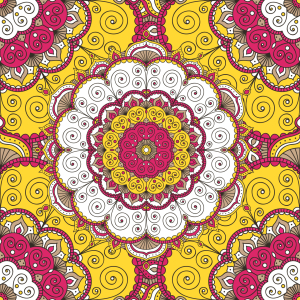 Bild-Nr: 9014271 Orientalisches Mandala Erstellt von: patterndesigns-com