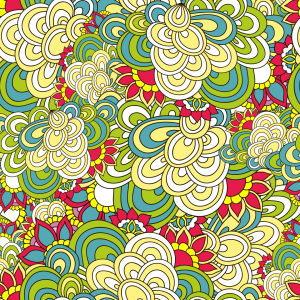 Bild-Nr: 9014322 Botanische Wellen Erstellt von: patterndesigns-com
