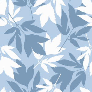 Bild-Nr: 9014360 Pfingstrosenblätter Silhouetten Erstellt von: patterndesigns-com