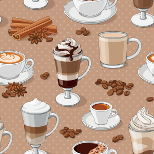 Bild-Nr: 9014380 Kaffeelust Erstellt von: patterndesigns-com