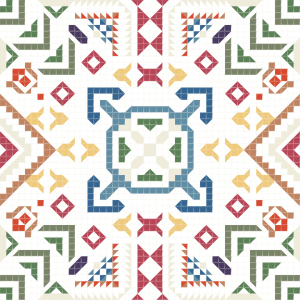 Bild-Nr: 9014495 Mandala Mosaico Erstellt von: patterndesigns-com