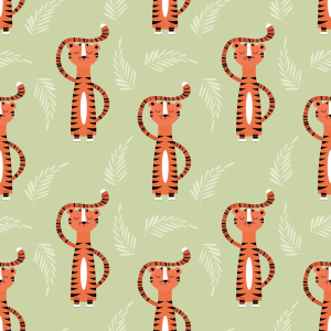 Bild-Nr: 9014496 Meditierende Tiger Erstellt von: patterndesigns-com