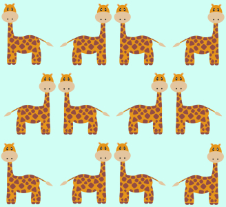 Bild-Nr: 9014528 Giraffen Erstellt von: patterndesigns-com