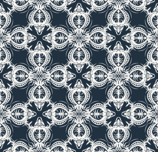 Bild-Nr: 9014548 Retro Ornamente mit schwarzweißen Arabesken Erstellt von: patterndesigns-com