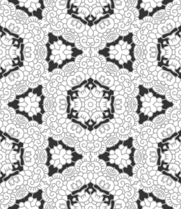 Bild-Nr: 9014571 Hexagon Sterne Erstellt von: patterndesigns-com