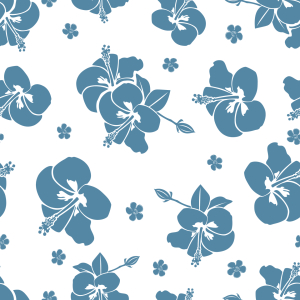 Bild-Nr: 9014640 Tropische Hibiskus Blüten Erstellt von: patterndesigns-com