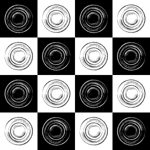 Bild-Nr: 9014720 Grunge-Schach Erstellt von: patterndesigns-com