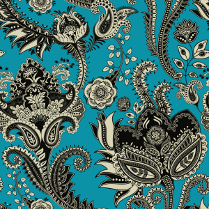 Bild-Nr: 9014726 Ethnische Blumen Erstellt von: patterndesigns-com