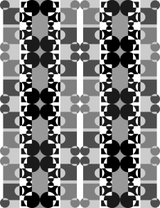 Bild-Nr: 9014733 Tanz der Kreise und Quadrate Erstellt von: patterndesigns-com