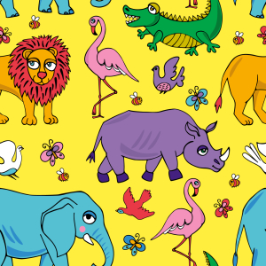 Bild-Nr: 9014758 Tiere Afrikas Erstellt von: patterndesigns-com