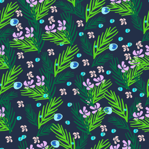Bild-Nr: 9014774 Pflanzen mit Wasserblasen Erstellt von: patterndesigns-com