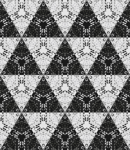 Bild-Nr: 9014811 Mystische Dreiecke und Sechsecke Erstellt von: patterndesigns-com