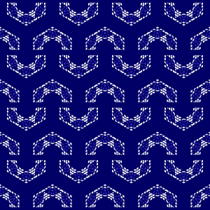 Bild-Nr: 9014816 Kantige Wellen Erstellt von: patterndesigns-com