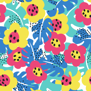 Bild-Nr: 9014860 Verborgene Jungleblüten Erstellt von: patterndesigns-com