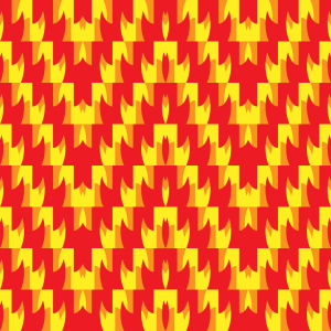 Bild-Nr: 9014887 Zick-Zack Flamme Erstellt von: patterndesigns-com