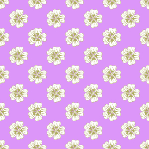 Bild-Nr: 9014990 Gitter von Malvenblüten Erstellt von: patterndesigns-com