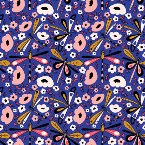 Bild-Nr: 9014992 Groovy Libellen Erstellt von: patterndesigns-com