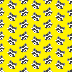 Bild-Nr: 9015055 Gesicht eines Waschbären Erstellt von: patterndesigns-com