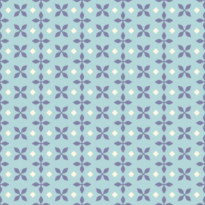 Bild-Nr: 9015187 Florale Vierecke Erstellt von: patterndesigns-com