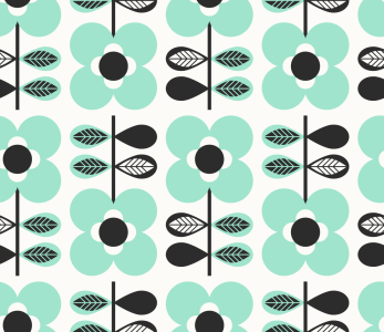 Bild-Nr: 9015190 Vier Blütenblätter Erstellt von: patterndesigns-com
