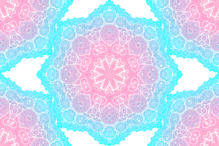 Bild-Nr: 9015214 Leuchtende Mandala Sterne Erstellt von: patterndesigns-com