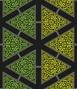 Bild-Nr: 9015232 Melierte Streifen und Dreicke Erstellt von: patterndesigns-com